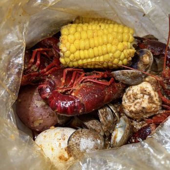 Bag O' Crab - Combo 1 (crawfish, clams and 4 eggs) - Seafood Near Me - Fresno, California Bag O' Crab - Combo 1 (crawfish, clams and 4 eggs) - Seafood Near Me - Fresno, California