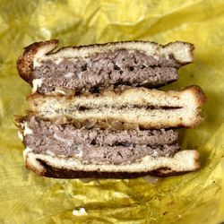 Patty Melt (cut and folded open)