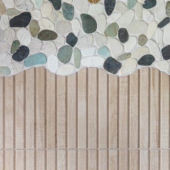 Sun Design Remodeling Specialists - close up of bathroom tile work - General Contractors Near Me - Mclean, Virginia
