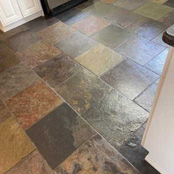 Cleveland Carpet Care - Just restored some beautiful slate tile. - Carpet Cleaning Near Me - Berea, Ohio