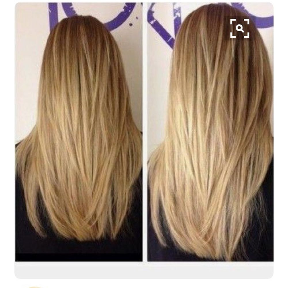 Salon M Eldorado - This is what I asked for. Blended layers not choppy mullet. - Hair Stylists Near Me - Frisco, Texas Salon M Eldorado - This is what I asked for. Blended layers not choppy mullet. - Hair Stylists Near Me - Frisco, Texas