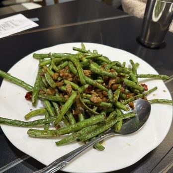Din Ding Dumpling House - Green beans with pork - Dim Sum Near Me - Fremont, California