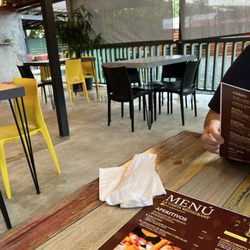 La Casita de Aguada - Indoor/Outdoor seating