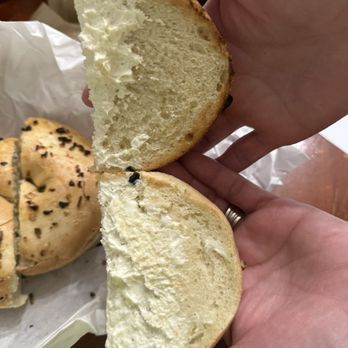 The Bagel Corner - Very little if any cream cheese filling - Bagels Near Me - Salinas, California