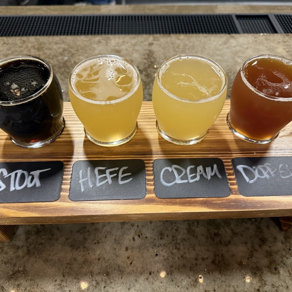 Campfire Brewing - Beer flight 2/2025. - Brewpubs Near Me - Westerville, Ohio
