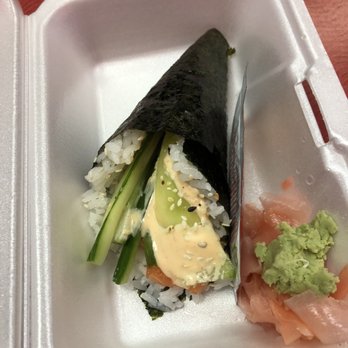 Chef Teriyaki - Spicy Salmon Hand roll - Japanese Near Me - Hayward, California Chef Teriyaki - Spicy Salmon Hand roll - Japanese Near Me - Hayward, California