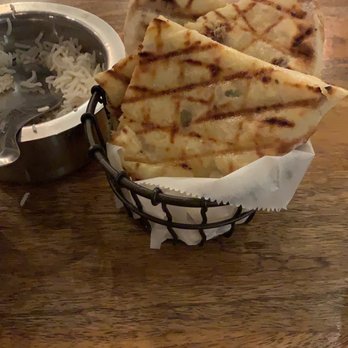 Ghee Indian Kitchen - Cheesy naan - Indian Near Me - Miami, Florida
