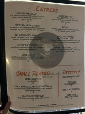 Menu photo 1 Grand Lake Public House Grove, OK Menu photo 1 Grand Lake Public House Grove, OK