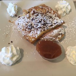 Cinnamon roll french toast with apple butter (special) Cinnamon roll french toast with apple butter (special)