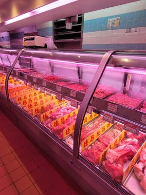 Photo of 59 Bayard Market - New York, NY, US. Meat counter