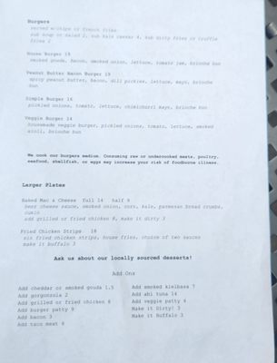 Menu photo 4 Side A Brewing La Grande, OR Menu photo 4 Side A Brewing La Grande, OR