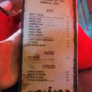 Calaveras Cantina - Happy Hour menu - Bars Near Me - Boca Raton, Florida Calaveras Cantina - Happy Hour menu - Bars Near Me - Boca Raton, Florida