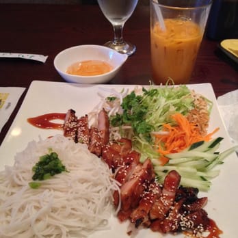 Lotus Leaf - Grilled teriyaki chicken with vermicelli - Vietnamese Near Me - San Leandro, California Lotus Leaf - Grilled teriyaki chicken with vermicelli - Vietnamese Near Me - San Leandro, California