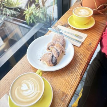 Scullery - Lavender Latte, pastry, Burnt Caramel Latte - Coffee & Tea Near Me - San Francisco, California