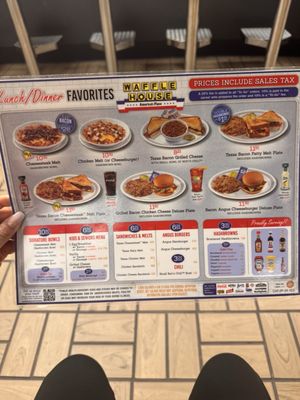 Menu photo 1 Waffle House Texas City, TX