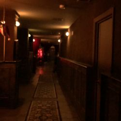 TRAPT Bar and Escape Rooms - Hall way down to the rooms