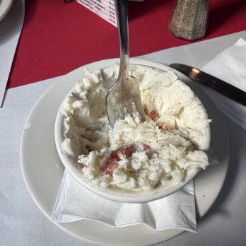 Peter McManus Cafe - Potato salad (contains carrots). Very bland, I added salt and pepper. - Cafes Near Me - New York, New York Peter McManus Cafe - Potato salad (contains carrots). Very bland, I added salt and pepper. - Cafes Near Me - New York, New York