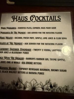 Menu photo 2 Nocturnem Draft Haus Bangor, ME Menu photo 2 Nocturnem Draft Haus Bangor, ME