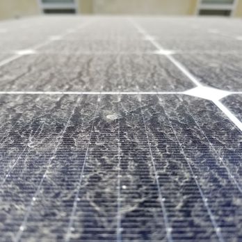 LA Solar Cleaners - After 1 Year 2019. Before Ryan cleaned it. - Solar Panel Cleaning Near Me - Chatsworth, California LA Solar Cleaners - After 1 Year 2019. Before Ryan cleaned it. - Solar Panel Cleaning Near Me - Chatsworth, California