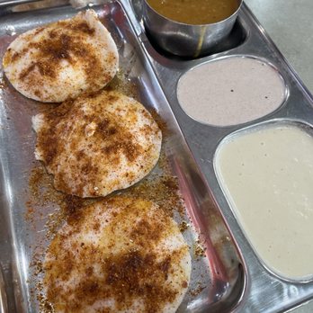 Sri Ananda Bhavan - Ghee Podi Idly (3pc) - Indian Near Me - Sunnyvale, California