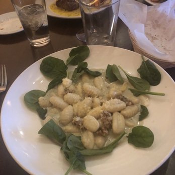 Sergio Caffe - Gnocchi with cream sauce and walnuts - Italian Near Me - Grass Valley, California Sergio Caffe - Gnocchi with cream sauce and walnuts - Italian Near Me - Grass Valley, California