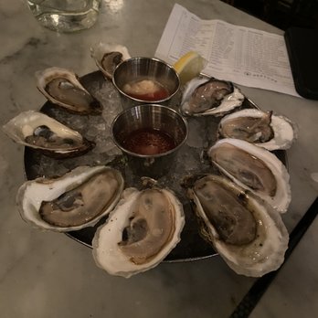 Neptune Oyster - 9 oysters for 3 of us, was a good flight of oysters - Seafood Near Me - Boston, Massachusetts Neptune Oyster - 9 oysters for 3 of us, was a good flight of oysters - Seafood Near Me - Boston, Massachusetts