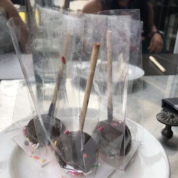 zinc@shade - Cake pop check in gift - New American Near Me - Manhattan Beach, California zinc@shade - Cake pop check in gift - New American Near Me - Manhattan Beach, California