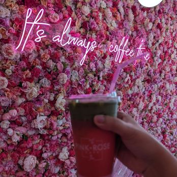Pink Rose Cafe - Rose honey matcha - Coffee & Tea Near Me - La Mesa, California Pink Rose Cafe - Rose honey matcha - Coffee & Tea Near Me - La Mesa, California