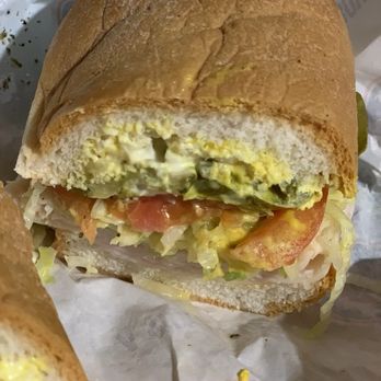 Jersey Mike's Subs - Half of my GF Turkey. Highly satisfied with flavor, portion size, overall quality. - Sandwiches Near Me - Vernon Hills, Illinois