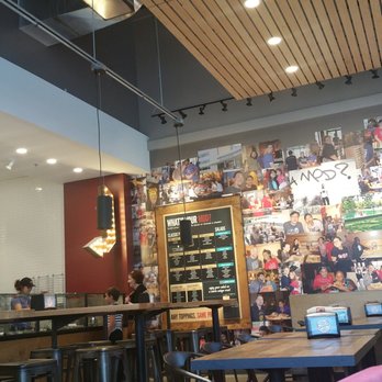 MOD Pizza - Wall of pictures and menu - Fast Food Near Me - Naperville, Illinois MOD Pizza - Wall of pictures and menu - Fast Food Near Me - Naperville, Illinois