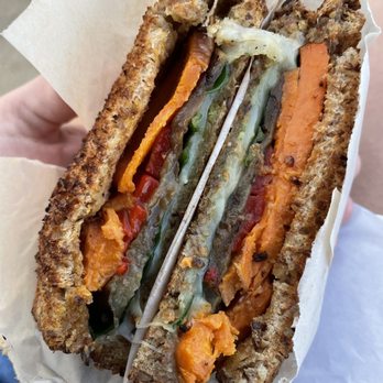 Tucker & Bevvy - Breakfast veggie and provolone sandwich - Breakfast & Brunch Near Me - Honolulu, Hawaii Tucker & Bevvy - Breakfast veggie and provolone sandwich - Breakfast & Brunch Near Me - Honolulu, Hawaii