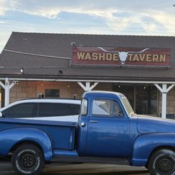 Washoe Camp - Front Entrance and cool Truck