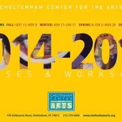 Cheltenham Center For the Arts - 2014-2015 Class Brochure and Programs