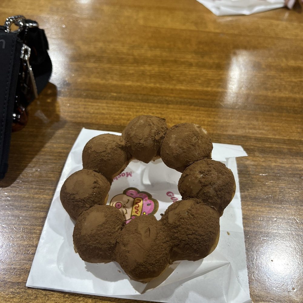 Tiramisu mochi donut Tiramisu mochi donut