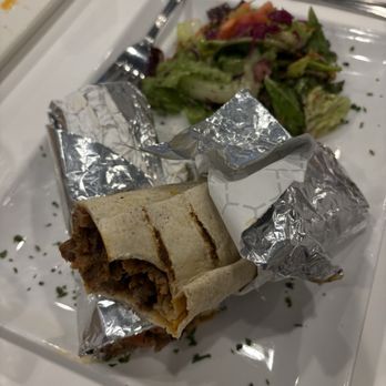 Pidde G - Lamb and beef wrap. Comes with side salad - Mediterranean Near Me - Walnut Creek, California Pidde G - Lamb and beef wrap. Comes with side salad - Mediterranean Near Me - Walnut Creek, California