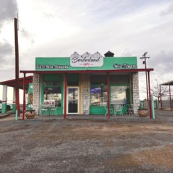 Borderland Cafe - Front of restaurant