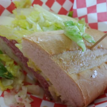 Beeps Fast Food - Salami sub, as good as any sub shop I've been to. - Fast Food Near Me - Van Nuys, California
