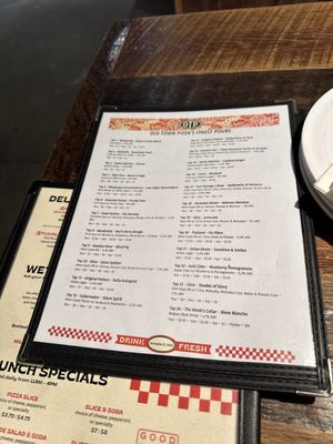 Menu photo 8 Old Town Pizza Roseville, CA