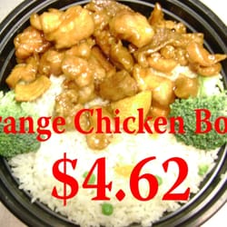 Mr Teriyaki - Orange chicken bowl