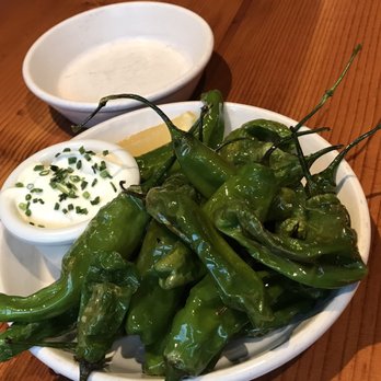 Terra Plata - Shishito Peppers - New American Near Me - Seattle, Washington