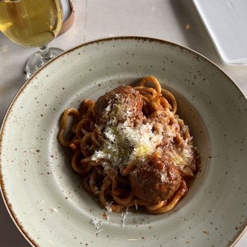 Acanto - Meatball Bucatini - Italian Near Me - Chicago, Illinois