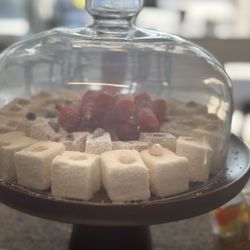 Hop In Bakery - Turkish Delights. Cream, Raspberry and Coconut Flavor Garnished with nuts