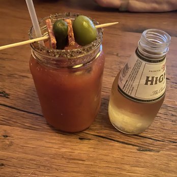 The Pearl - Bloody with High Life side car - New American Near Me - Columbus, Ohio The Pearl - Bloody with High Life side car - New American Near Me - Columbus, Ohio