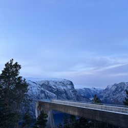 Stegastein Viewpoint / Utsiktspunkt - The lookout