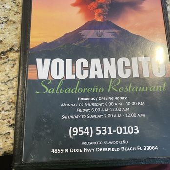 Volcancito Salvadoreño - Salvadoran Near Me - Pompano Beach, Florida Volcancito Salvadoreño - Salvadoran Near Me - Pompano Beach, Florida