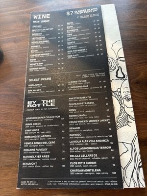 Menu photo 1 Postino Del Mar San Diego, CA