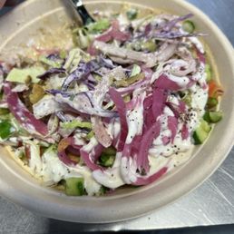 Chicken Shwarma bowl Chicken Shwarma bowl