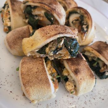 Cafe Landwer - Spinach feta rolls - Mediterranean Near Me - Boca Raton, Florida