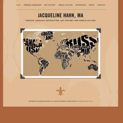 Foreign Languages for Everyone - Website http://www.jacquelinehahn.com
