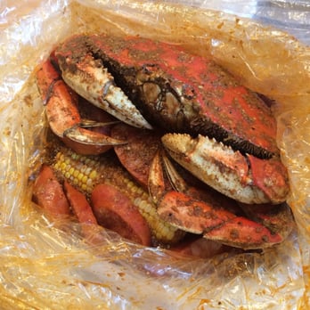 Cajun King Aiea - Dungeness crab in Cajun and garlic butter with medium heat. Very delish! - Seafood Near Me - Aiea, Hawaii